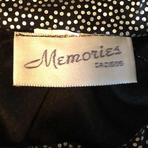 Shimmering Vintage Evening Dress (M/L) - Picture 4 of 4